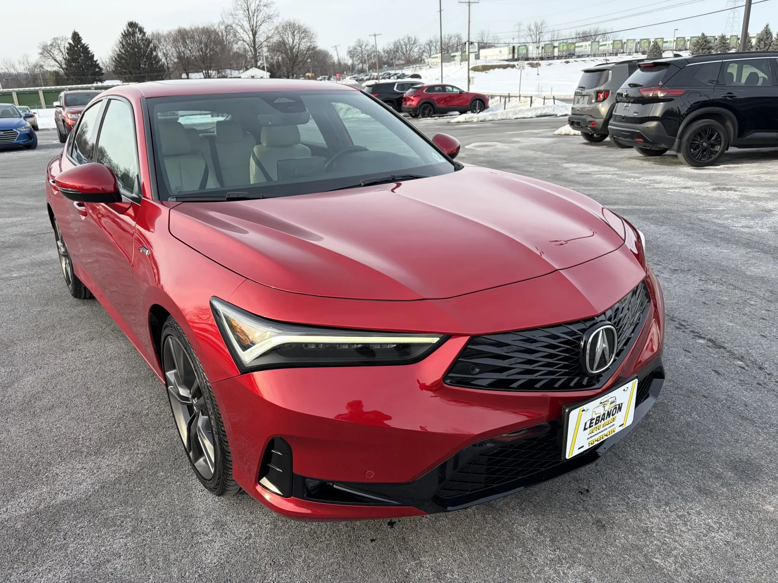Red 2023 Acura Integra w/Tech w/A-SPEC for sale in Lebanon, PA