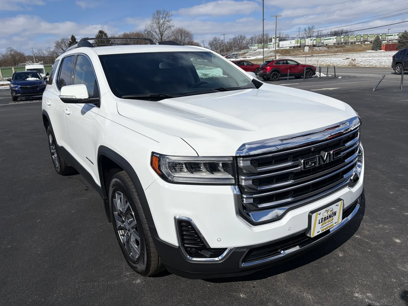 White 2023 GMC Acadia SLT for sale in Lebanon, PA