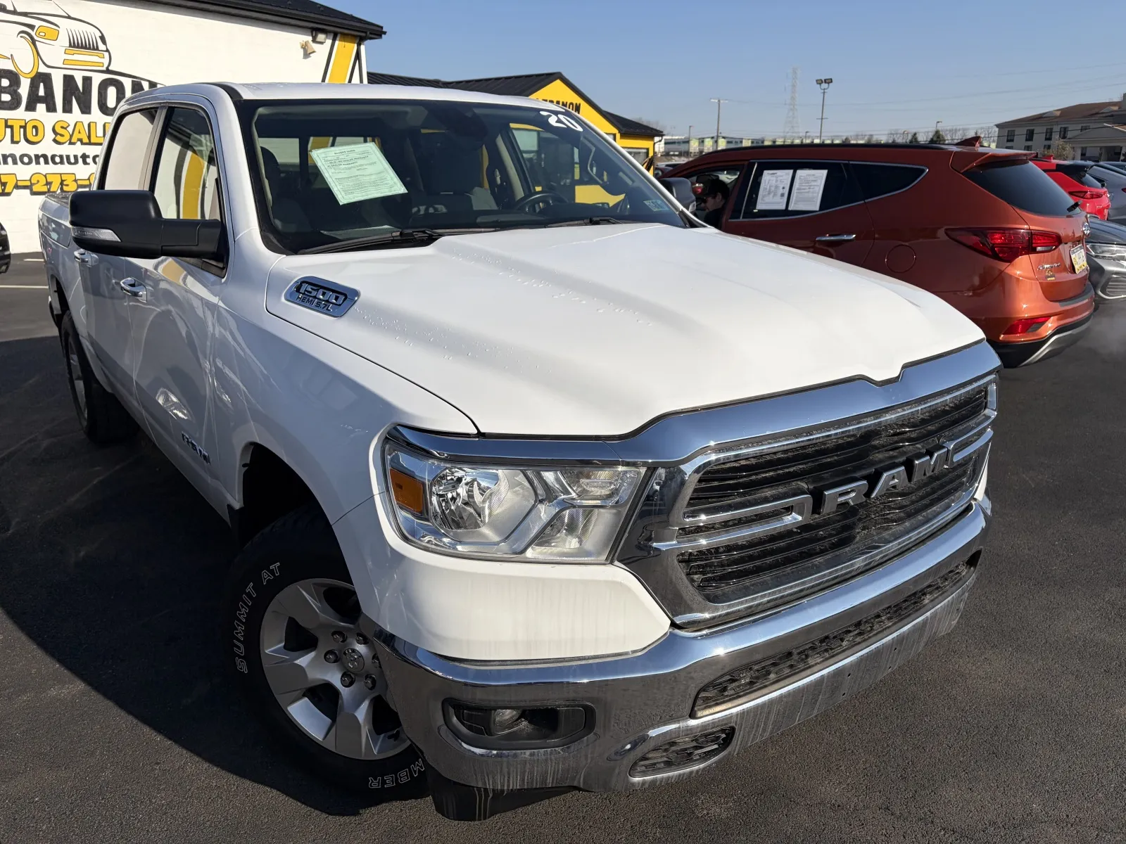 White 2020 Ram 1500 Big Horn for sale in Lebanon, PA