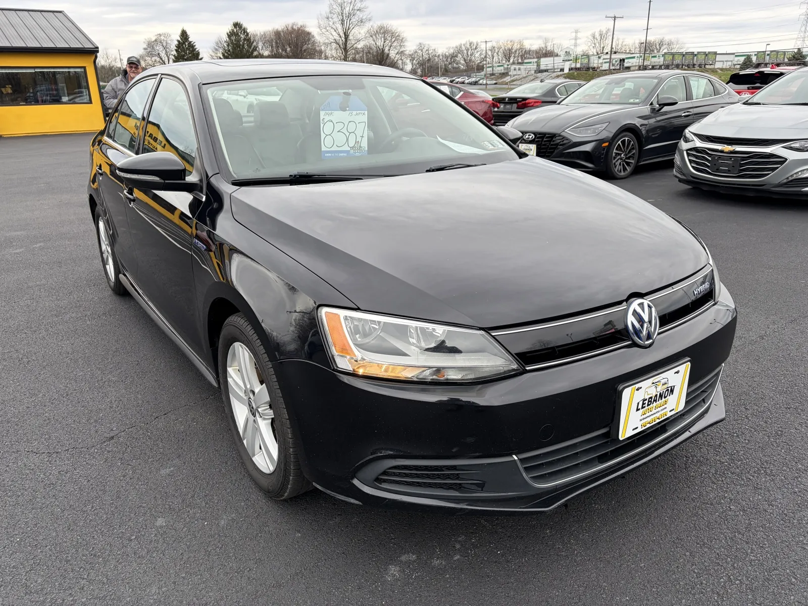 Black 2013 Volkswagen Jetta Hybrid SEL for sale in Lebanon, PA
