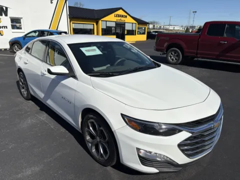 White 2021 Chevrolet Malibu LT for sale in Lebanon, PA