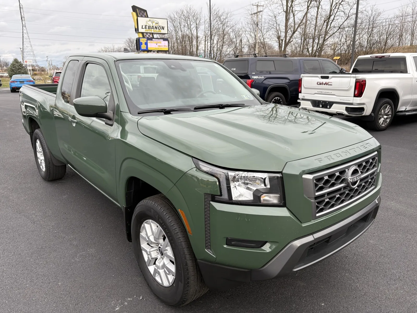 Green 2022 Nissan Frontier SV for sale in Lebanon, PA