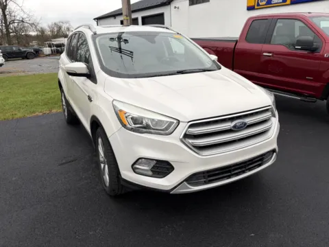 White 2017 Ford Escape Titanium for sale in Lebanon, PA