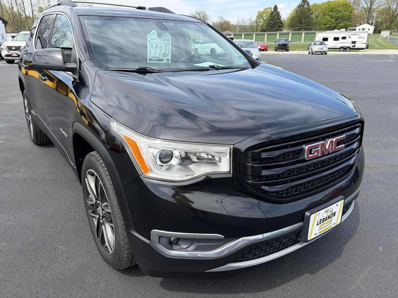 Black 2018 GMC Acadia SLT-1 for sale in Lebanon, PA