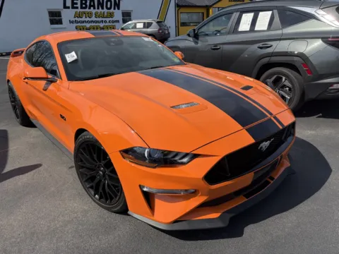 Orange 2021 Ford Mustang GT Premium for sale in Lebanon, PA