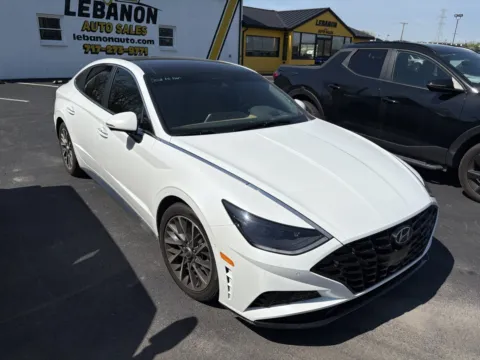 White 2020 Hyundai Sonata Limited for sale in Lebanon, PA