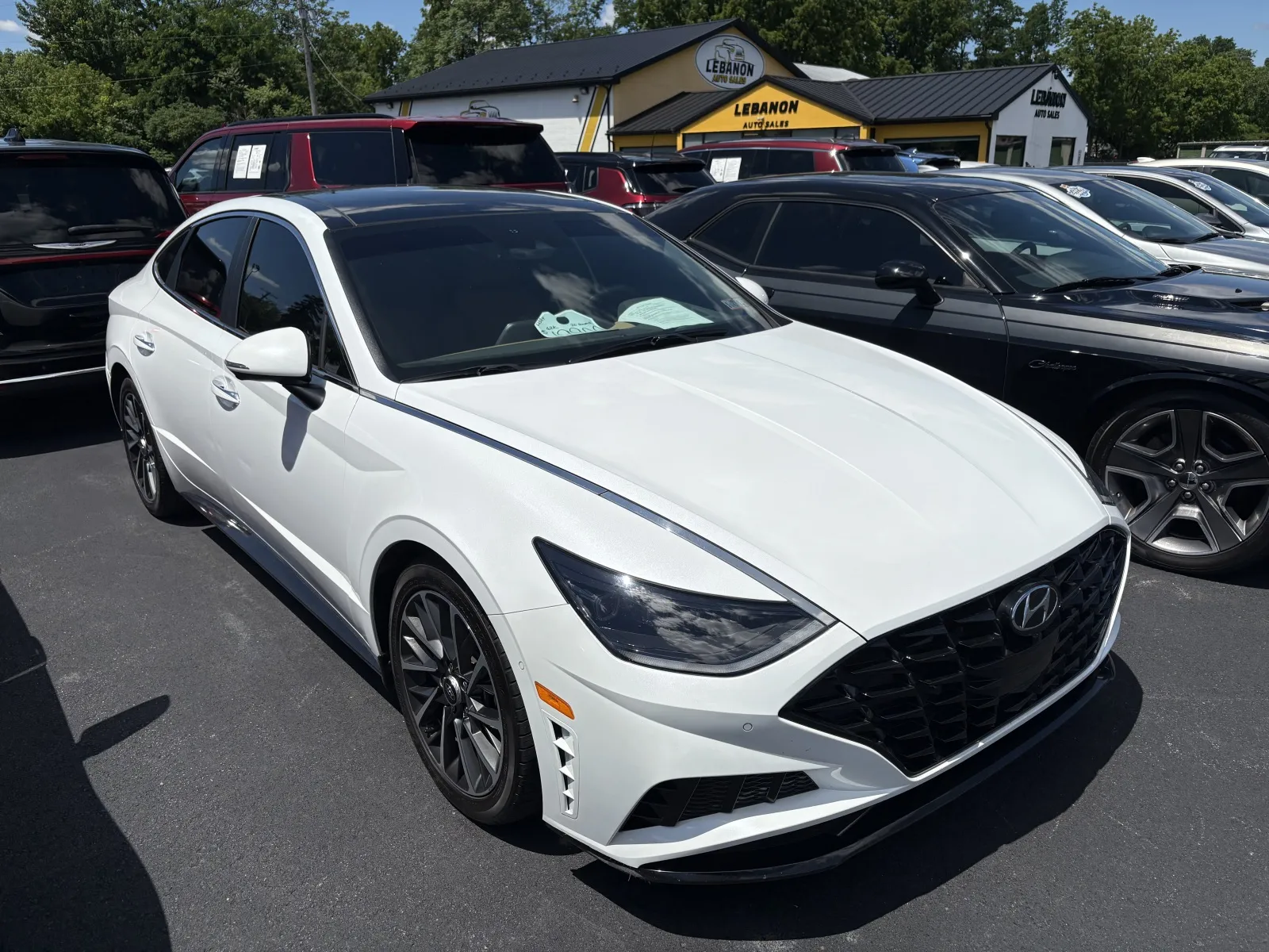 White 2020 Hyundai Sonata Limited for sale in Lebanon, PA