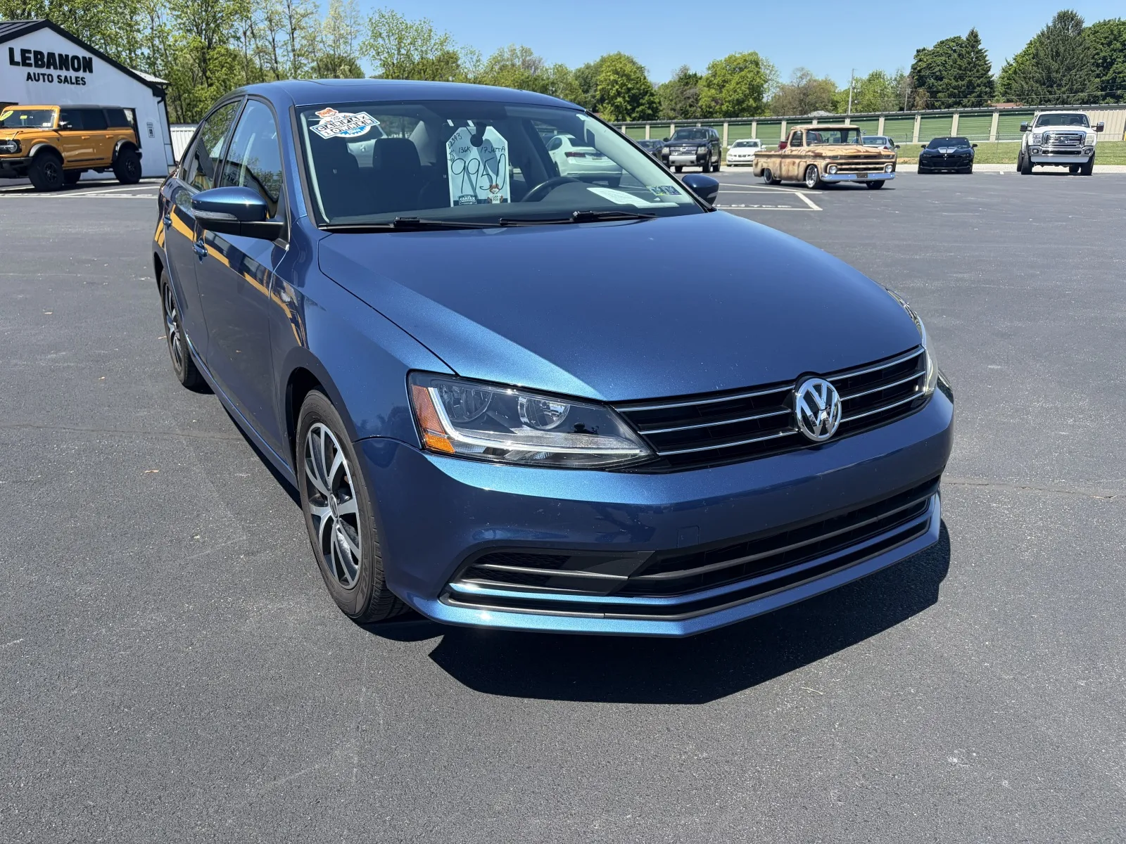 Blue 2017 Volkswagen Jetta 1.4T SE for sale in Lebanon, PA