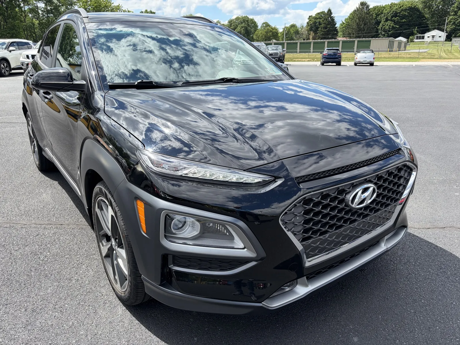 Black 2021 Hyundai Kona Limited for sale in Lebanon, PA