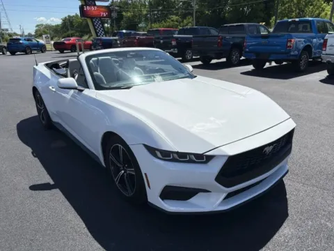 White 2024 Ford Mustang EcoBoost Premium for sale in Lebanon, PA