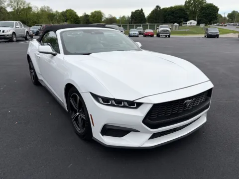 White 2024 Ford Mustang EcoBoost Premium for sale in Lebanon, PA