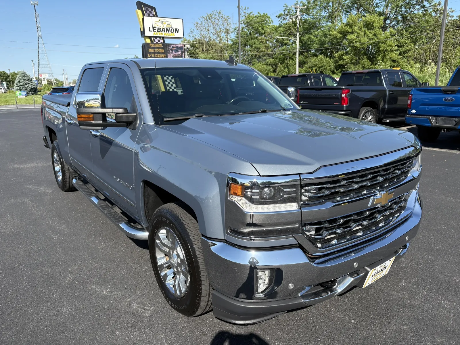 Blue 2016 Chevrolet Silverado 1500 LTZ for sale in Lebanon, PA