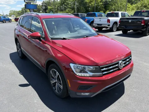 Red 2018 Volkswagen Tiguan SEL for sale in Lebanon, PA