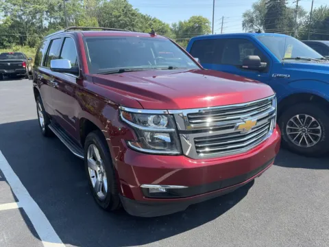 Red 2016 Chevrolet Tahoe LTZ for sale in Lebanon, PA