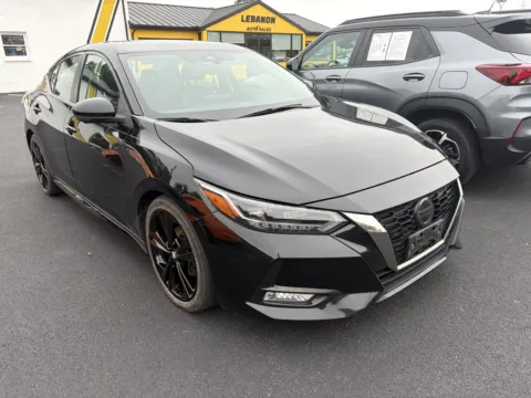 Black 2021 Nissan Sentra SR for sale in Lebanon, PA