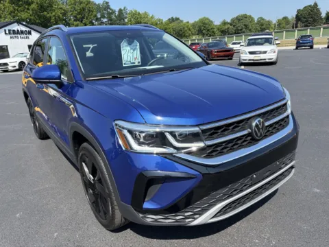 Blue 2023 Volkswagen Taos SEL 4Motion for sale in Lebanon, PA
