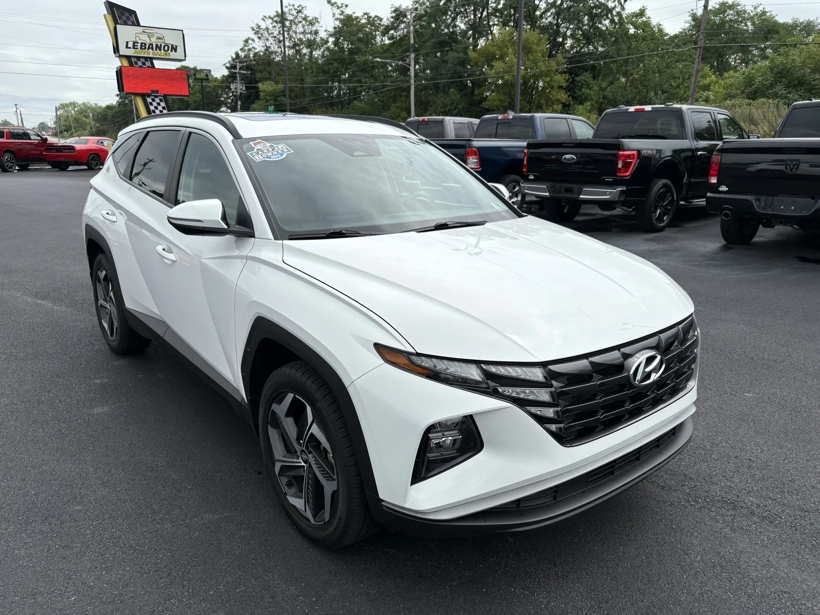 White 2023 Hyundai Tucson SEL for sale in Lebanon, PA