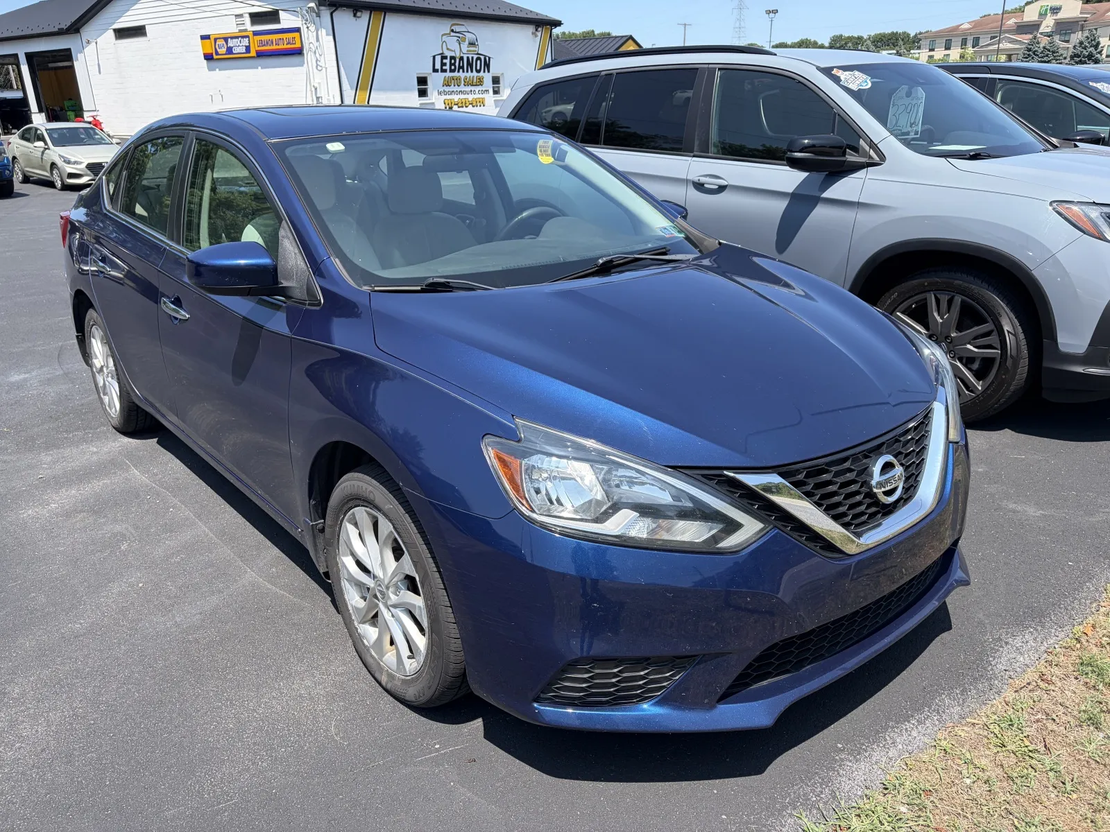 Blue 2017 Nissan Sentra SV for sale in Lebanon, PA