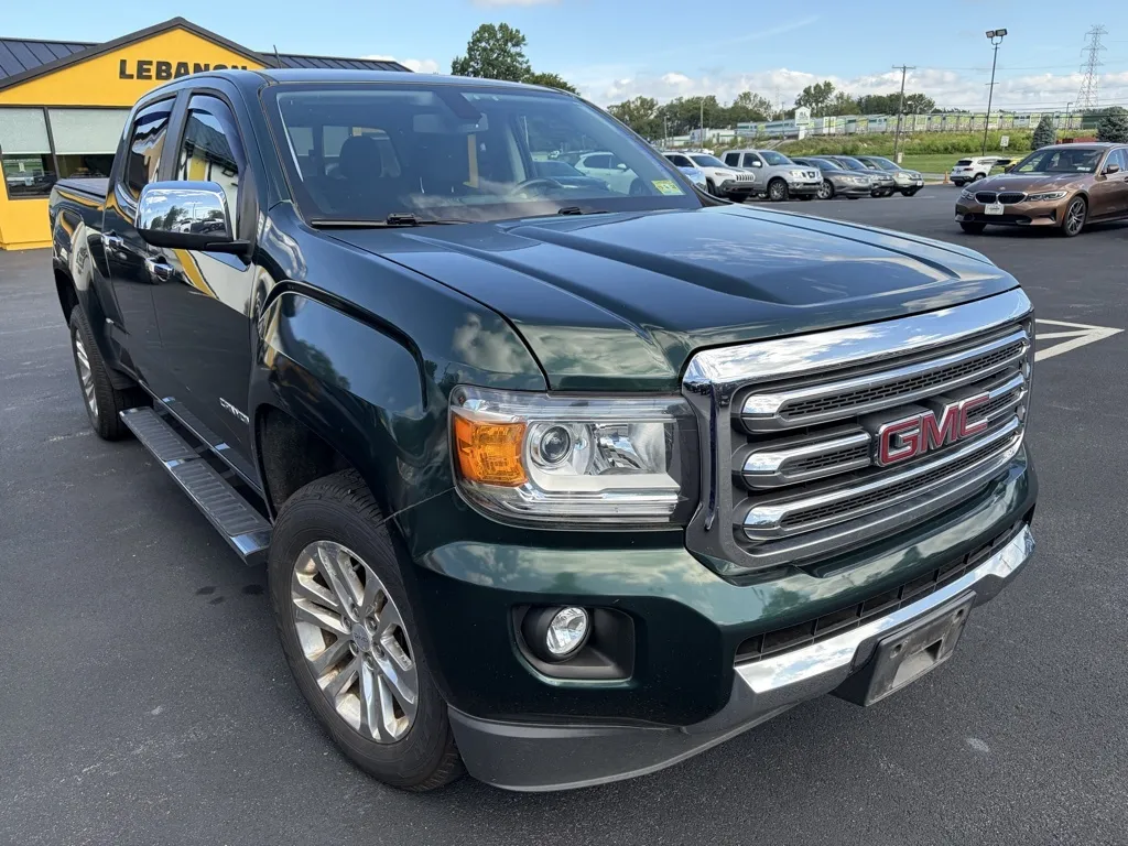 Green 2015 GMC Canyon SLT for sale in Lebanon, PA