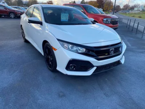 White 2019 Honda Civic EX for sale in Lebanon, PA