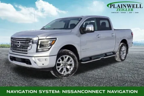 Silver 2021 Nissan Titan SL for sale in Plainwell, MI
