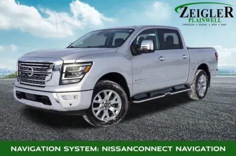 Silver 2021 Nissan Titan SL for sale in Plainwell, MI