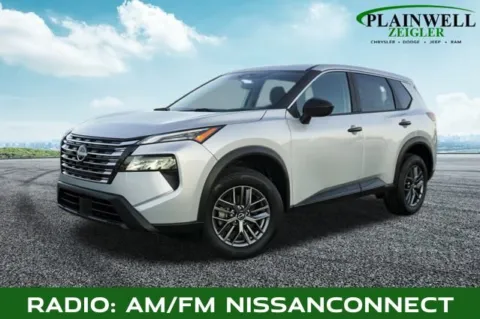 Silver 2024 Nissan Rogue S for sale in Plainwell, MI