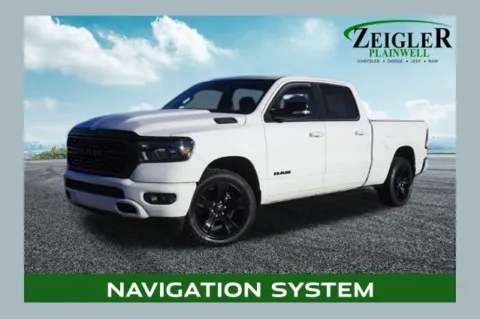 White 2022 Ram 1500 Big Horn/Lone Star for sale in Plainwell, MI