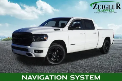 White 2022 Ram 1500 Big Horn/Lone Star for sale in Plainwell, MI