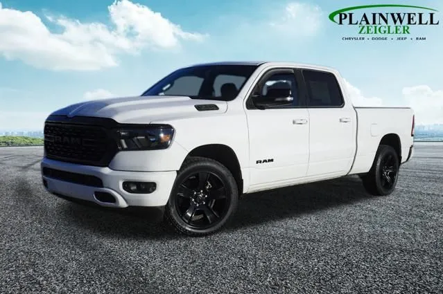 White 2022 Ram 1500 Big Horn/Lone Star for sale in Plainwell, MI