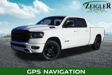 White 2022 Ram 1500 Big Horn/Lone Star for sale in Plainwell, MI