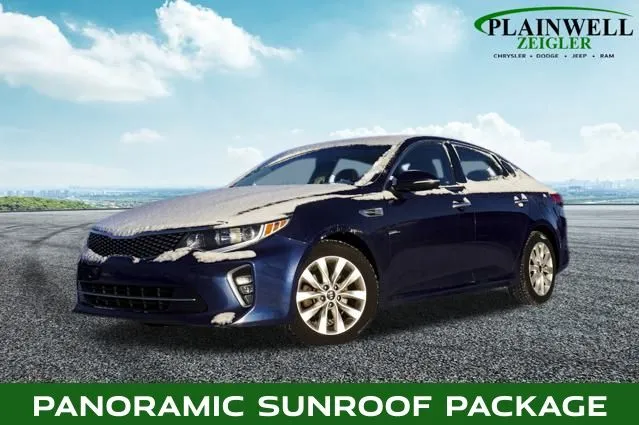 Blue 2018 Kia Optima S for sale in Plainwell, MI