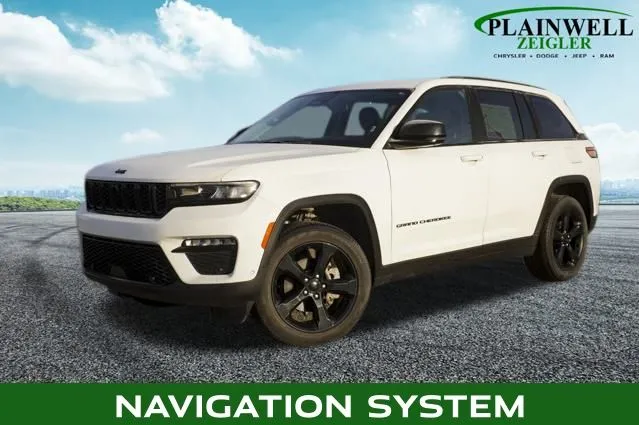 White 2023 Jeep Grand Cherokee Limited for sale in Plainwell, MI