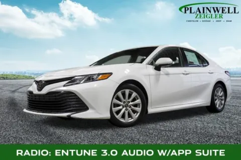 White 2019 Toyota Camry L for sale in Plainwell, MI