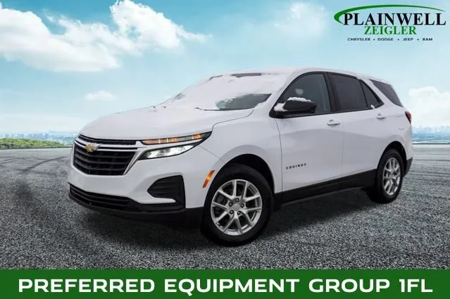 White 2023 Chevrolet Equinox LS for sale in Plainwell, MI