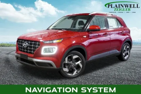 Red 2023 Hyundai Venue Limited for sale in Plainwell, MI