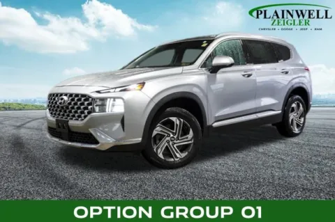 Silver 2022 Hyundai Santa Fe SEL for sale in Plainwell, MI