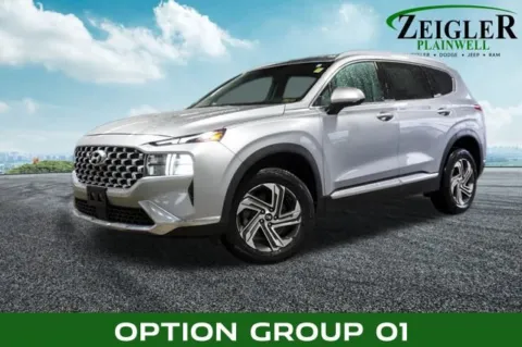 Silver 2022 Hyundai Santa Fe SEL for sale in Plainwell, MI