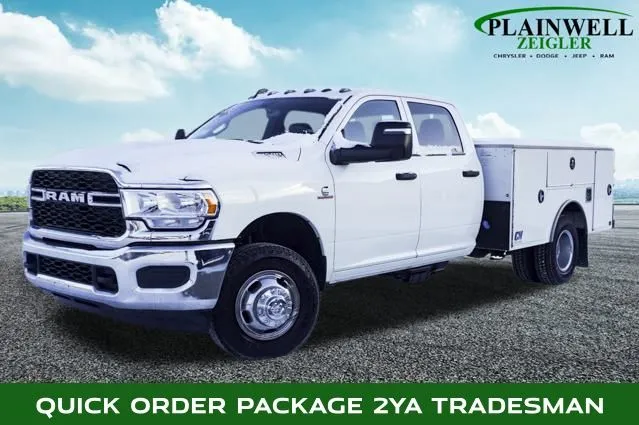 White 2024 Ram 3500 Tradesman for sale in Plainwell, MI