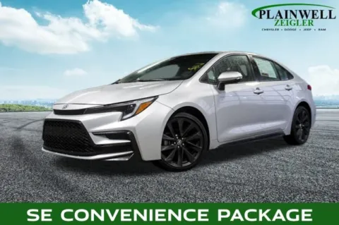 Silver 2024 Toyota Corolla SE for sale in Plainwell, MI