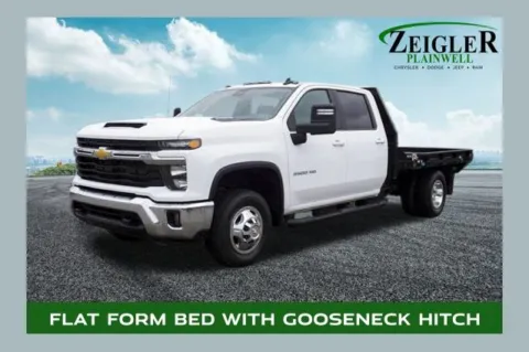 White 2024 Chevrolet Silverado 3500HD LT for sale in Plainwell, MI