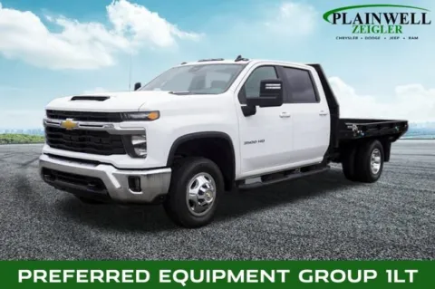 White 2024 Chevrolet Silverado 3500HD LT for sale in Plainwell, MI