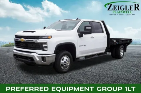 White 2024 Chevrolet Silverado 3500HD LT for sale in Plainwell, MI