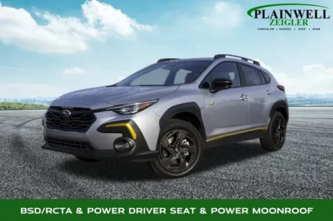 Silver 2024 Subaru Crosstrek Sport for sale in Plainwell, MI