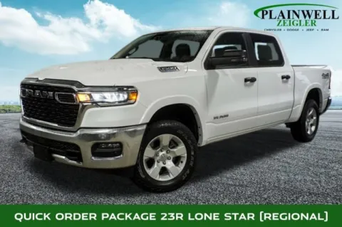 White 2025 Ram 1500 Big Horn/Lone Star for sale in Plainwell, MI