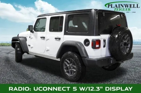 Photos of 2025 Jeep Wrangler Sport S for sale in Plainwell, MI at Zeigler Chrysler Dodge Jeep Ram of Plainwell