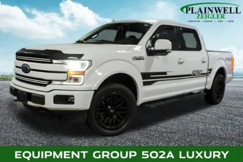 White 2018 Ford F-150 Lariat for sale in Plainwell, MI