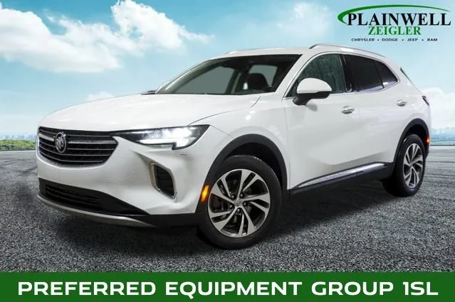 White 2022 Buick Envision Essence for sale in Plainwell, MI