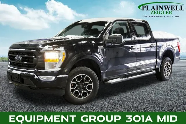Black 2022 Ford F-150 XLT for sale in Plainwell, MI