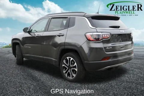 Photos of 2023 Jeep Compass Limited for sale in Plainwell, MI at Zeigler Chrysler Dodge Jeep Ram of Plainwell